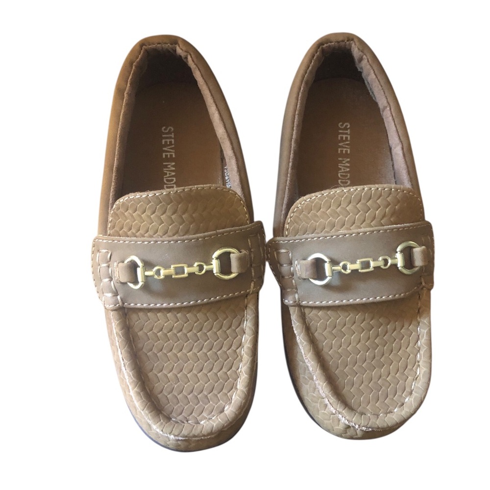 Steve Madden Brown Kids Loafers